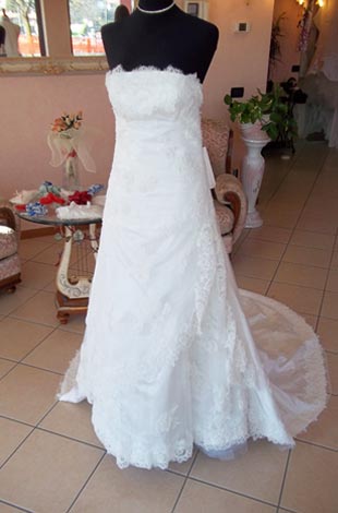 Abito sposa bianco classico